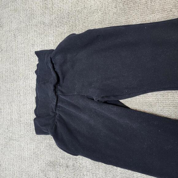 Victoria's Secret Pink Sweatpants Black Pockets Women's Size Large - Picture 7 of 9